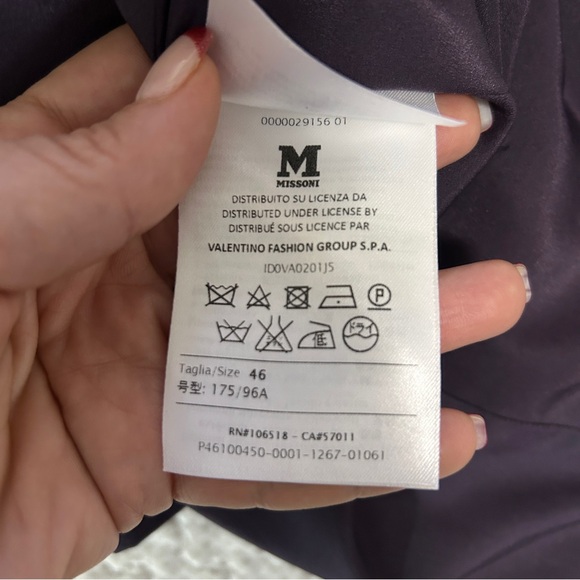 M Missoni multicolour zig-zag sleeveless silk shift dress - Picture 7 of 11